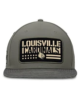 Top of the World Men's Green Louisville Cardinals Oht Rebel Snapback Hat
