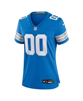Nike Women's Blue Detroit Lions Custom Game Jersey
