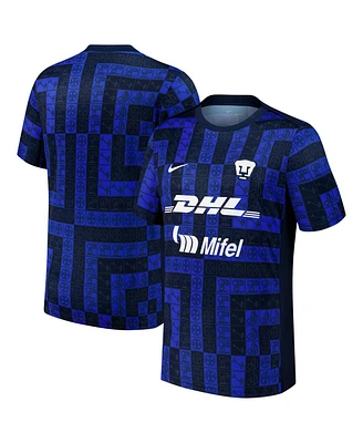 Nike Men's Navy Pumas 2025/26 Academy Pro Pre-Match Performance Jersey