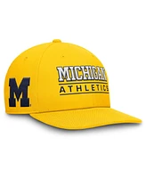 Jordan Men's Maize Michigan Wolverines Athletics Pro Adjustable Hat