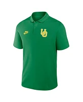 Nike Men's Green Oregon Ducks Primetime Victory Legacy Vault Logo Performance Polo Shirt