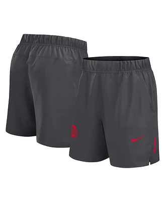 Nike Men's Charcoal Ohio State Buckeyes Primetime Woven Victory Performance Shorts
