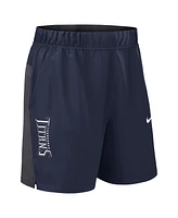 Nike Men's Navy Tennessee Titans Woven Victory Performance Shorts