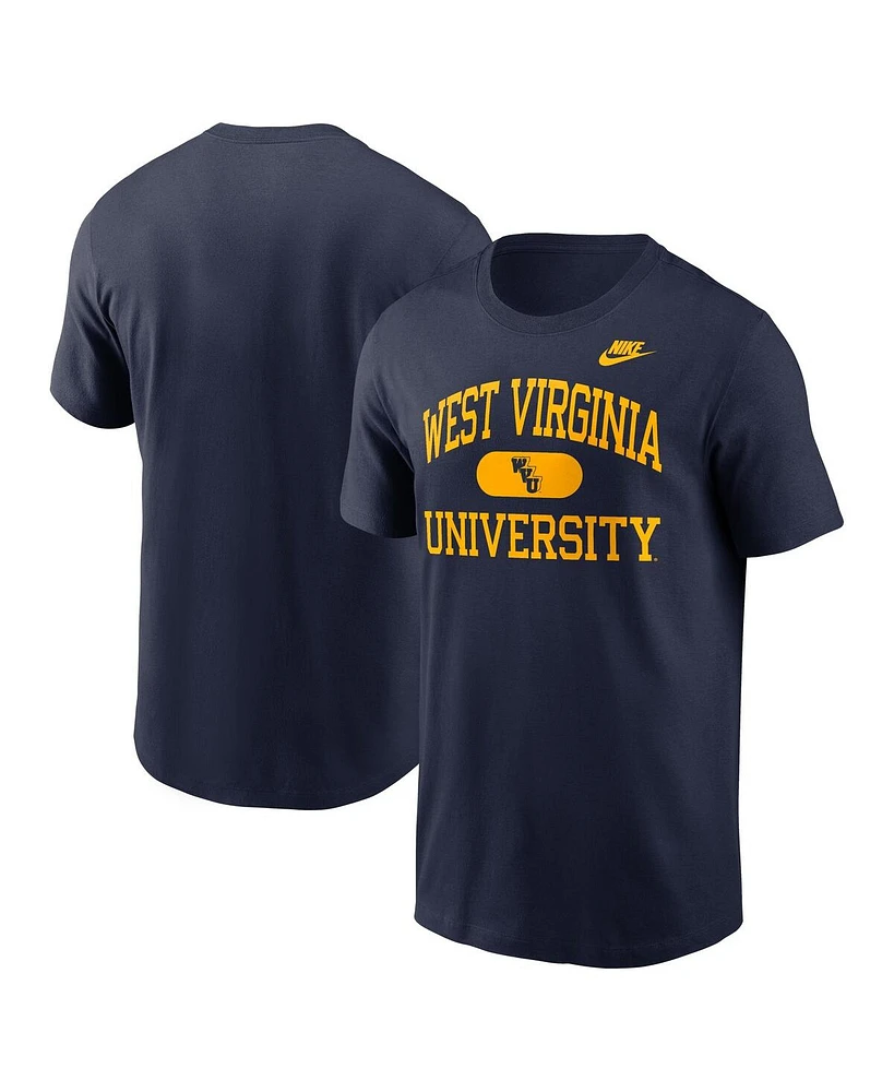 Nike Men's Navy West Virginia Mountaineers Legacy Alma Mater T-Shirt