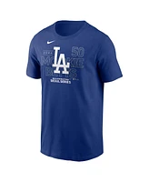 Nike Men's Mookie Betts Royal Los Angeles Dodgers 2024 Mlb World Tour Seoul Series Player Name Number Event Stack T-Shirt