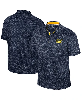 Colosseum Men's Navy Cal Bears Sublimated Golf Polo Shirt