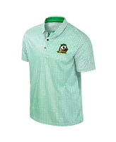 Colosseum Men's Green Oregon Ducks Big Tall Marty Rival Polo Shirt