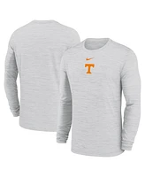 Nike Men's White Tennessee Volunteers 2025 Sideline Velocity Performance Long Sleeve T-Shirt