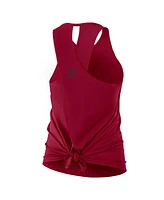 Nike Women's Burgundy Washington Commanders Glory Crisscross Performance Tank Top