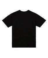 Mitchell & Ness Men's and Women's Jalen Brunson Black Nba Real Big Face Player T-Shirt
