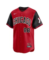 Nike Men's Luis Robert Jr. Red/Black Chicago White Sox 2025 City Connect Limited Player Jersey