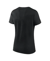 Fanatics Women's Black Pittsburgh Steelers Primary Component T-Shirt