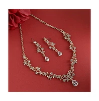 Sohi Glamorous Jewel Jewellery Set