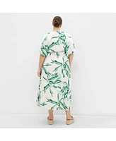 City Chic Plus Leilani Maxi Dress
