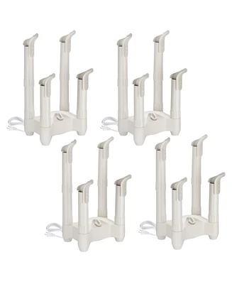 Yescom Electric Shoe Dryer w/ Timer Boot Odor Remover Footwear Warmer Sock Home 4 Pack