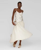 Avec Les Filles Women's Layered-Look Maxi Dress