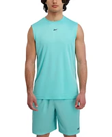 Reebok Men's Sleeveless Logo Tech Tank Top