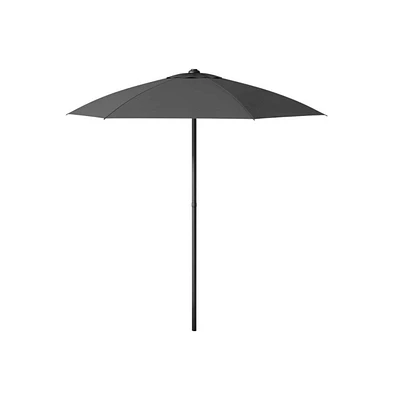 6.8 feet Patio Umbrella with Air Vent and Metal Ribs