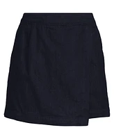 Lands' End Women's Lightweight Denim Above the Knee Skort