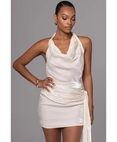 Jluxlabel Women's Sabrina Iridescent Skirt Set