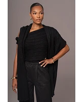 Jluxlabel Women's Soft Life Cable Knit Sweater Top