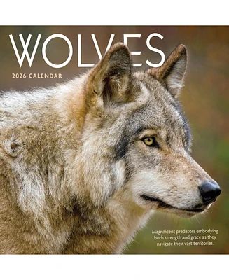 2026 Wolves Wall Calendar