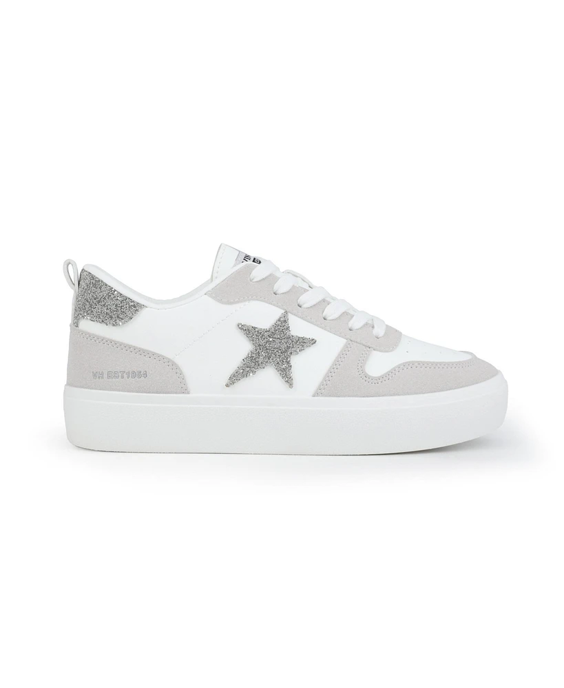 Aura - Grey/Rocky Glitter Women's's Sneaker by Vintage Havana