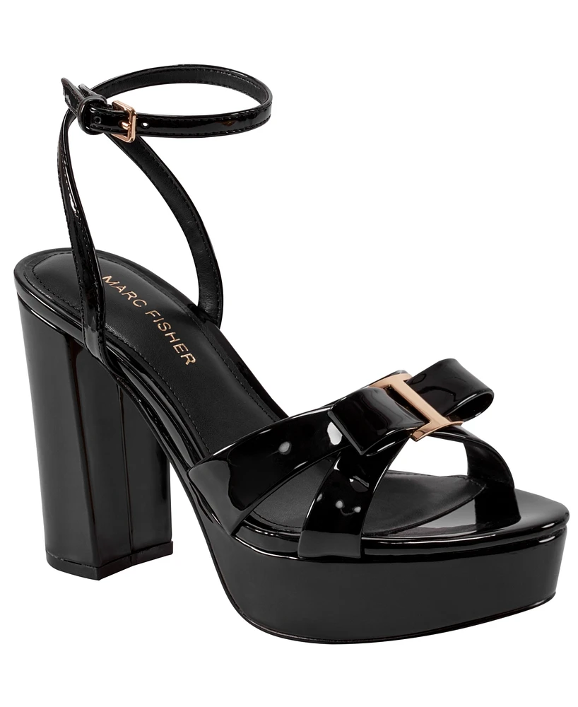 Marc Fisher Women's Daisee Block Heel Dress Sandals