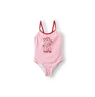 Cotton On Girls Little/Big Helen Frill Back One Piece