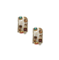 Sohi Abstract Contemporary Hoop Earring