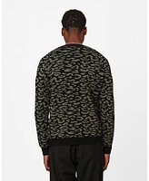 Xxiii Men's Thiago Leopard Cardigan