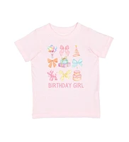 Sweet Wink Toddler Girls Birthday Cutie Short Sleeve T-Shirt