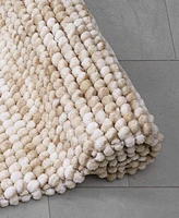 French Connection Space Dye Chunky Chenille 2-Pc. Bath Rug Set