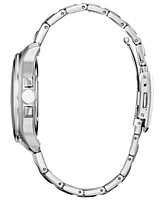 Marvel by Citizen Hulk Silver-Tone Stainless Steel Bracelet Watch 43mm