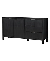 Minimalist Wave Sideboard