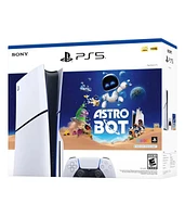 PS5 PlayStation 5 Slim Disc Console – Astro Bot Bundle - White