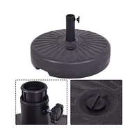 20 Inch Round 23L Water Filled Umbrella Base