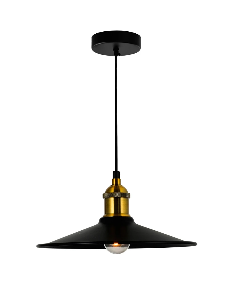 Cwi Lighting 9" Metal Brave 1 Mini Pendant