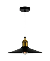 Cwi Lighting 9" Metal Brave 1 Mini Pendant
