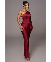 Jluxlabel Women's Femme Drape Maxi Dress