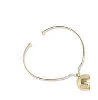 Sohi Circular Drop Necklace