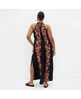 City Chic Plus Island Girl Dress