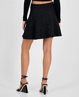 Guess Women's Tamara Flared Tweed Skirt