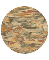 Addison Chantille Machine Washable ACN1345 8'x8' Round Area Rug