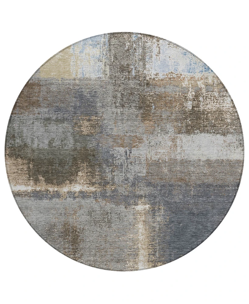 Addison Chantille Machine Washable ACN1355 8'x8' Round Area Rug