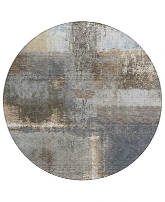 Addison Chantille Machine Washable ACN1355 8'x8' Round Area Rug