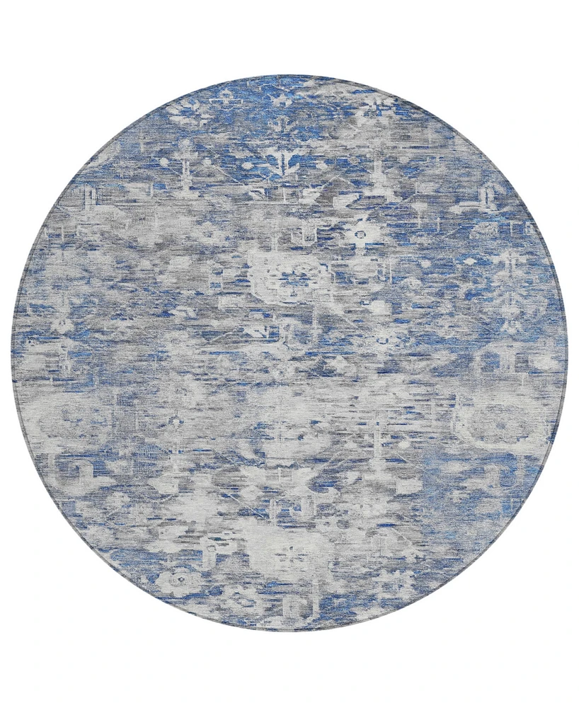 Addison Chantille Machine Washable ACN1375 8'x8' Round Area Rug