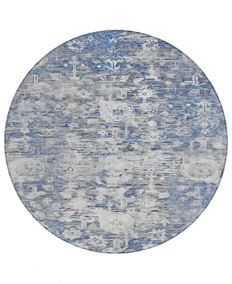 Addison Chantille Machine Washable ACN1375 8'x8' Round Area Rug