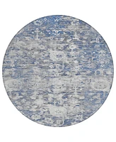 Addison Chantille Machine Washable ACN1375 8'x8' Round Area Rug