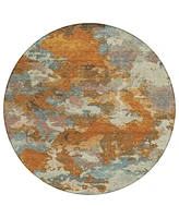 Addison Chantille Machine Washable ACN1385 8'x8' Round Area Rug
